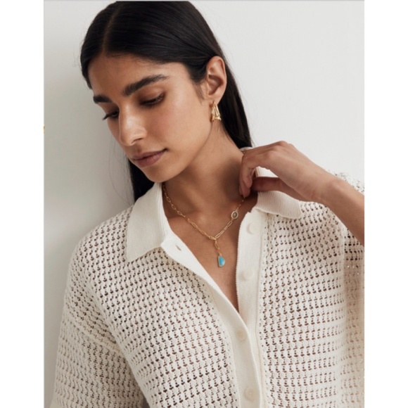 Madewell Stone Collection Green
Apophyllite Necklace - Picture 3 of 10